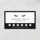 Search for eyelash extensions loyalty cards Cosmetics