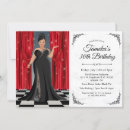 Search for black girl birthday invitations Pink and black
