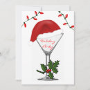 Search for humour christmas invitations Martini glass