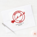 Search for the north pole stickers Santa's workshop