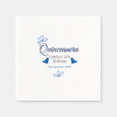 Search for quinceanera napkins Calligraphy typography elegant