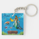 Search for fantasy mermaid key rings Ocean