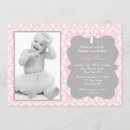Search for pink and grey christening invitations Baby