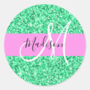 Search for princess birthday round stickers For her