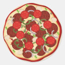 Search for pizza pie stickers Italian food