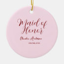 Search for bridal shower christmas tree decorations Bridesmaid name date