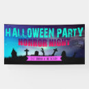 Search for halloween party banners Scary