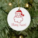 Search for santa christmas tree decorations Red
