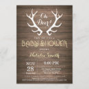Search for deer antlers invitations Woodland