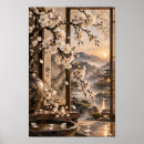 Search for japanese garden art Sunset