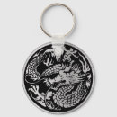 Search for black dragon key rings Chinese