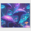 Search for magic mushrooms wrapping paper Forest