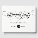 Search for retirement guest books Minimalist