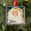 Search for believe in the magic christmas tree decorations Santa