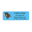 Search for funny pig return address labels Cartoon