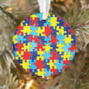 Search for jigsaw puzzle christmas tree decorations Autistic