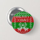 Search for ugly christmas sweater badges Xmas