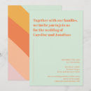 Search for peach and mint green wedding invitations Simple
