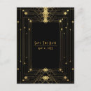 Search for gatsby save the dates Vintage