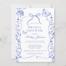 Search for chinoiserie bridal shower invitations Vintage floral