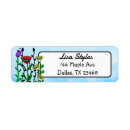 Search for artsy return address labels Floral