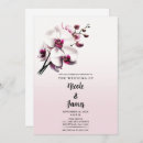 Search for orchid wedding invitations Rustic