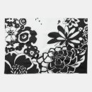 Search for black and white pattern tea towels Floral