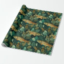 Search for trout wrapping paper Fly fishing