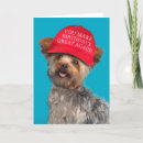 Search for yorkie cards Red