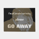 Search for for an introvert doormats No soliciting