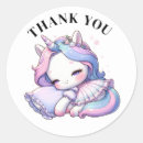 Search for unicorn thank you stickers Kids