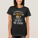 Search for 46th birthday tshirts Legend