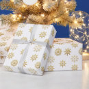 Search for white snowflake wrapping paper Winter