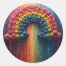 Search for dripping rainbow stickers Pride