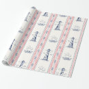 Search for lighthouse wrapping paper Red