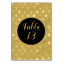 Search for fancy wedding table cards Gold