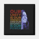 Search for unity magnets Madam president