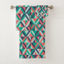 Search for mid century modern bath towels Teal