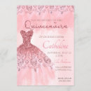 Search for blush quinceanera invitations Dress