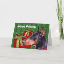 Search for doberman pinscher christmas cards Dog