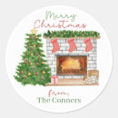 Search for fireplace stickers Santa
