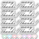 Search for mani thanks stickers Gratitude