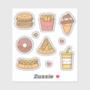 Search for big burger stickers Pizza