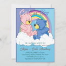 Search for rainbow gender reveal invitations Girl or boy
