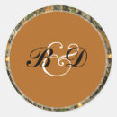 Search for hunting wedding stickers Rustic