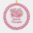 Search for speech therapist christmas tree decorations For her
