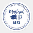 Search for masters graduation stickers Mastered it