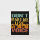 Search for musical theatre cards Funny