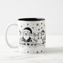 Search for black santa claus mugs Reindeer