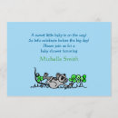 Search for shamrock baby shower invitations Green